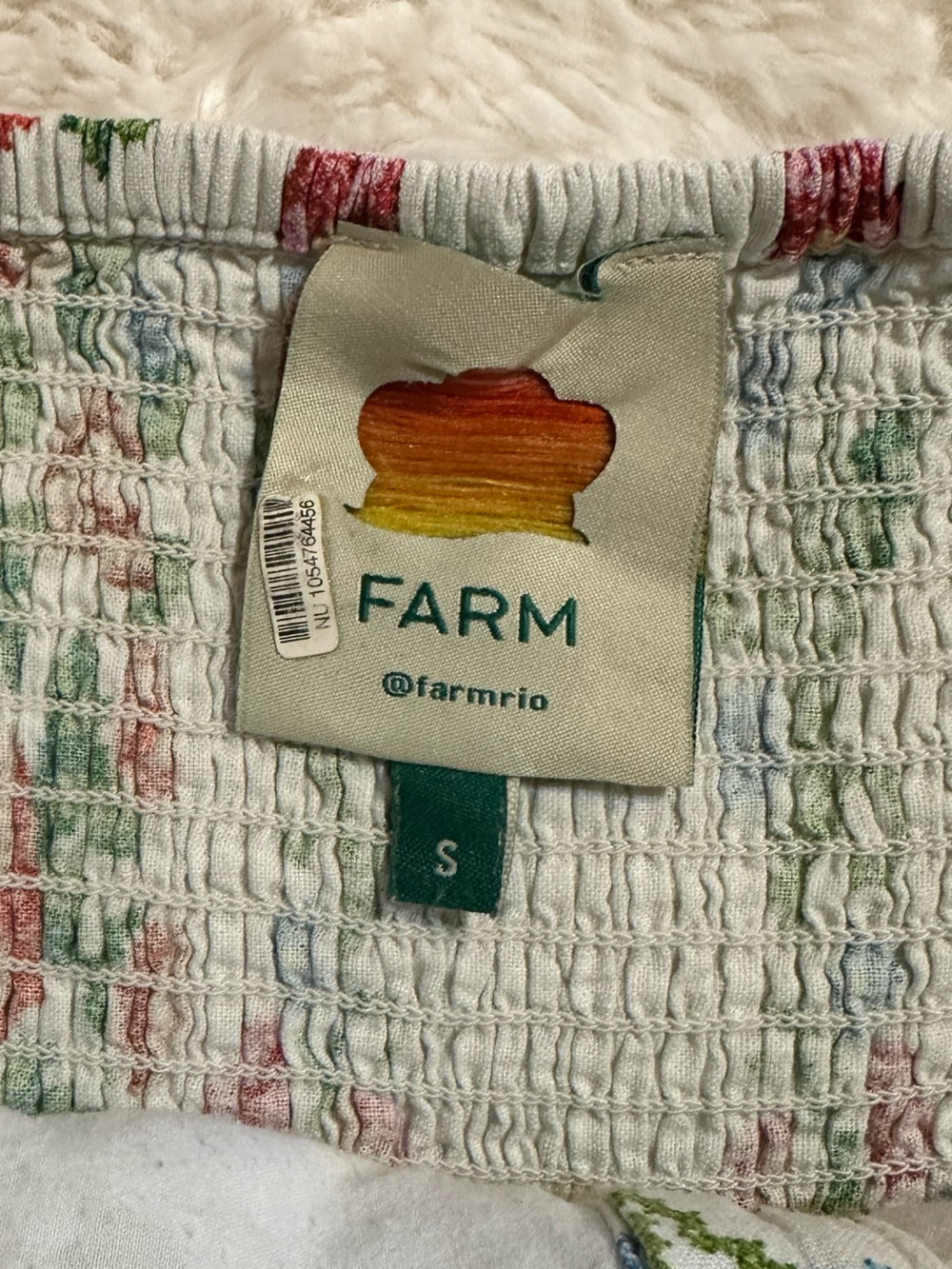 FARM Rio Tropical Romance Floral Belted Romper Size S - Picture 8 of 11